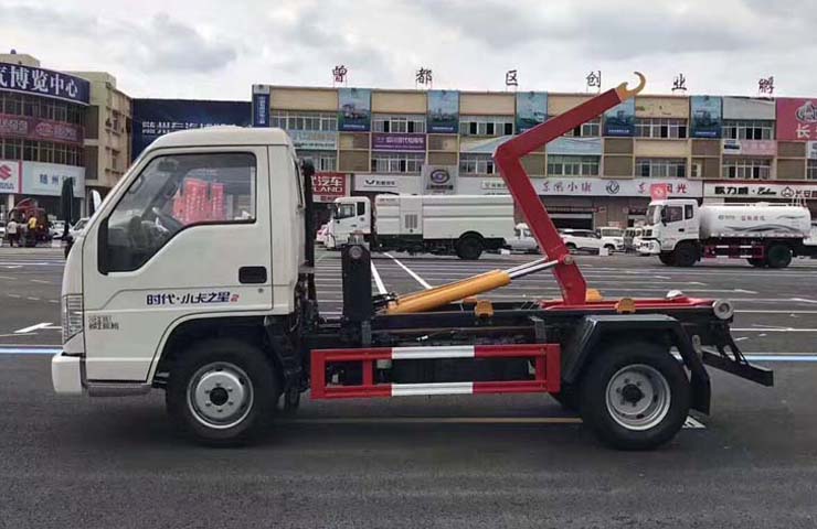 福田时代拉臂式垃圾车